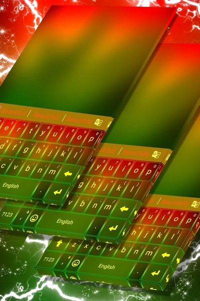 Theme Keyboard Rasta - Preview 2