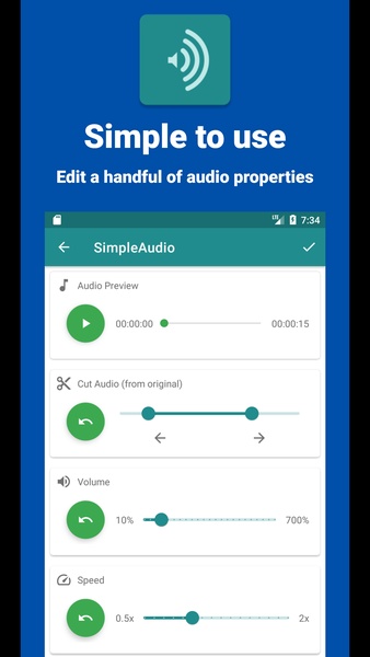 Simple Audio Editor - Preview 1
