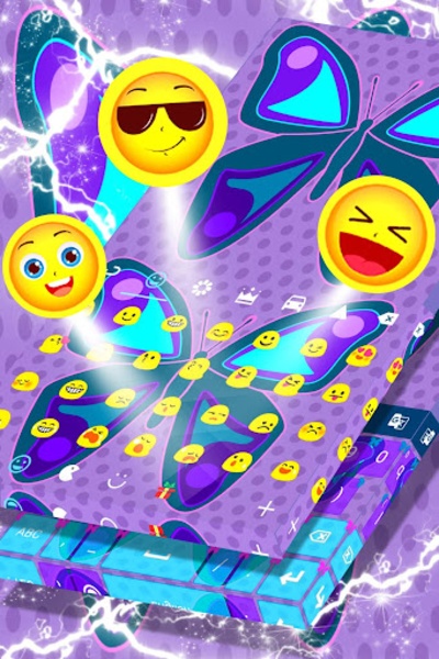 Cute Butterfly Keyboard - Preview 2