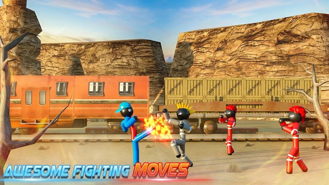 Stickman 3D - Street Gangster Game for Android - Download