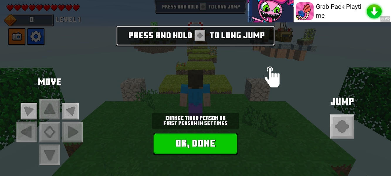 Craft Parkour: 3D Blocky Race - Preview 4