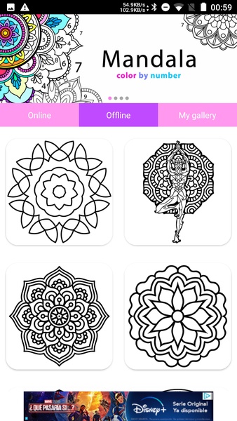 Mandala Color by Number - Preview 9