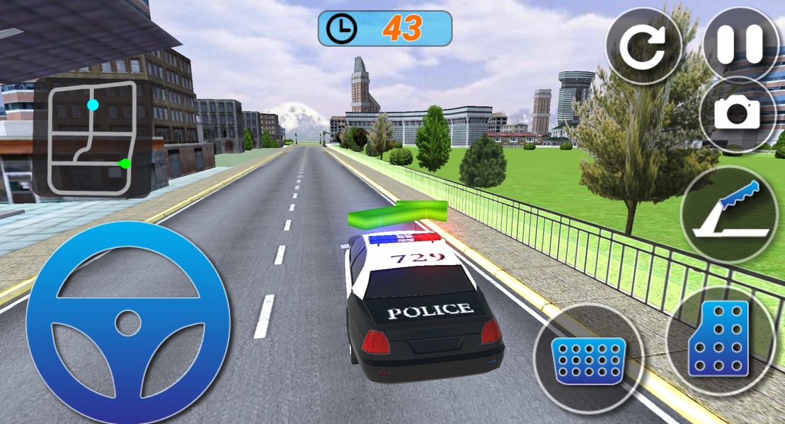Crazy Police Prisoner Car 3D - Preview 1