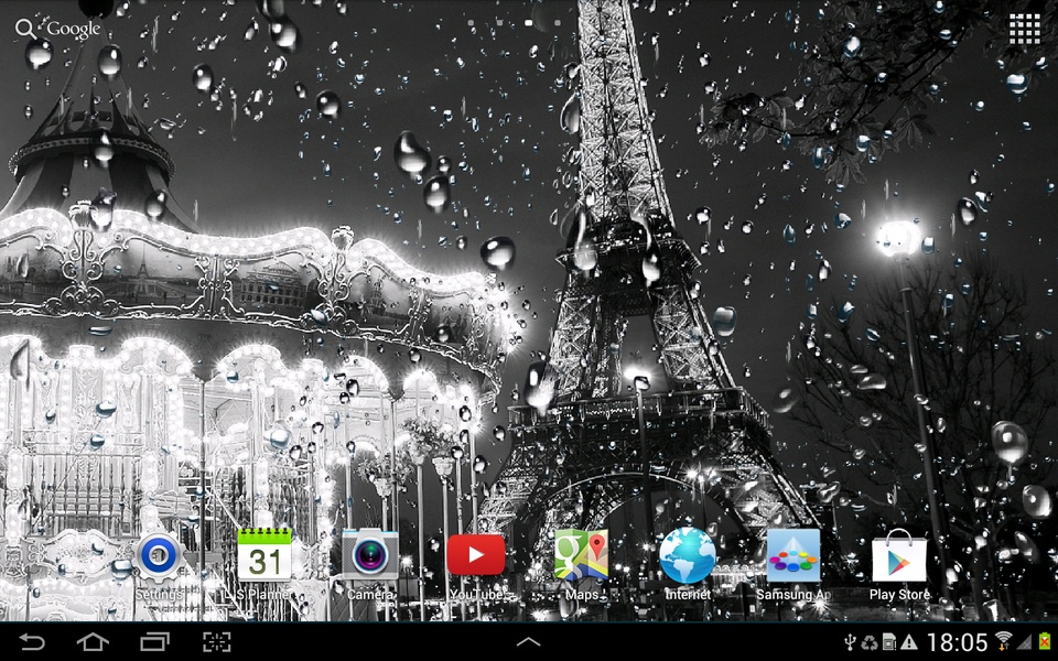 Rainy Paris Live Wallpaper - Preview 5