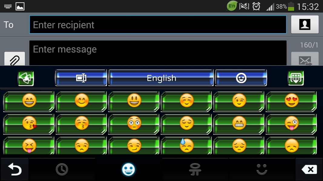 Alien Hive GO Keyboard Theme - Preview 2