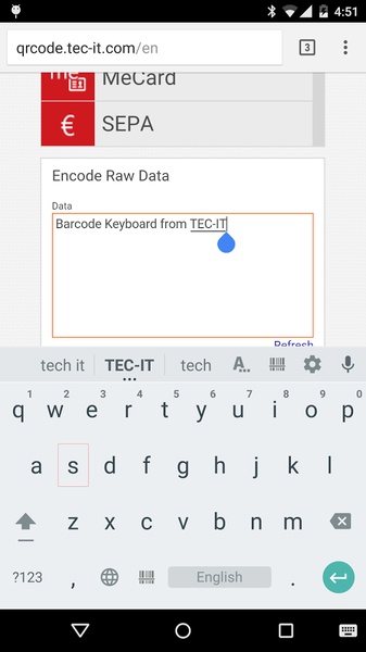 Barcode Keyboard (Demo) - Preview 14