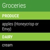OurGroceries screenshot 1