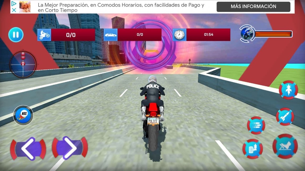 US Police Flying Bike Robot Simulator - Preview 2