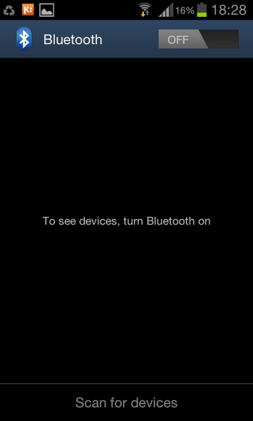 Bluetooth Shortcut - Preview 2