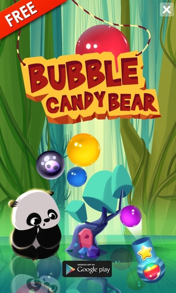 Bubble Candy Bear - Preview 1