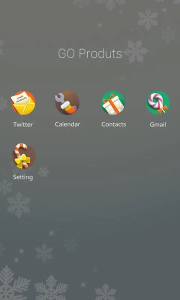 Christmas GOLauncher EX Theme - Preview 2