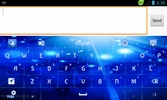 GO Keyboard Glow Blue screenshot 11