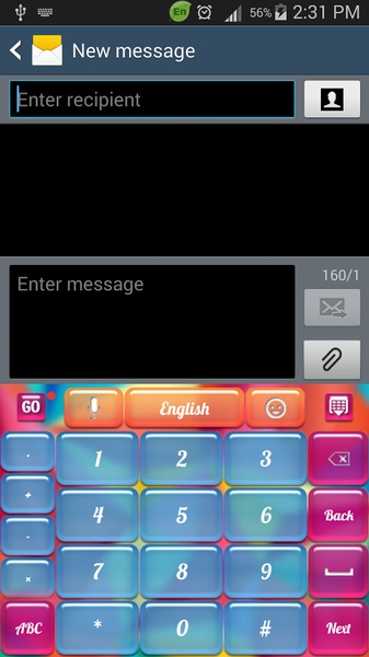GO Keyboard Color Theme - Preview 3