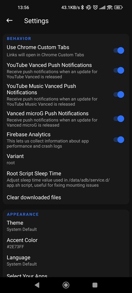 Vanced Manager - Preview 4