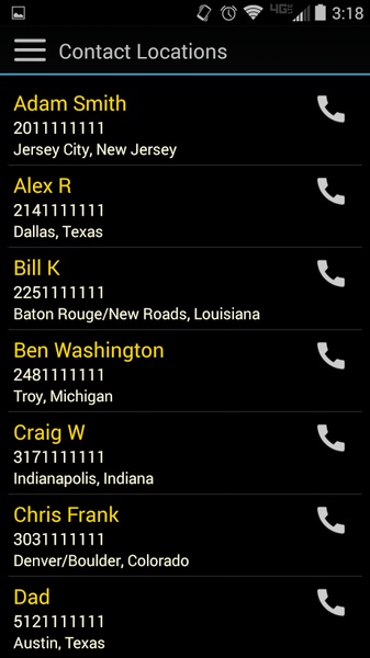 Call Locations - Preview 4
