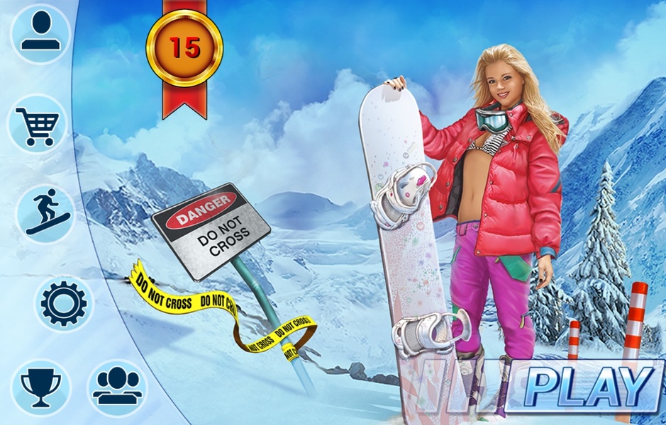 Snowboard Run - Preview 1