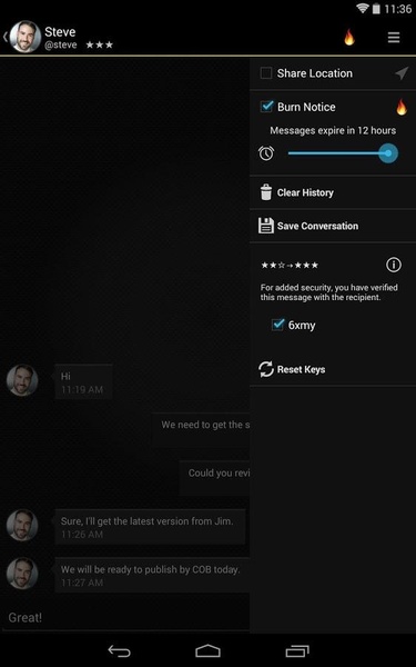 Silent Text - Preview 7