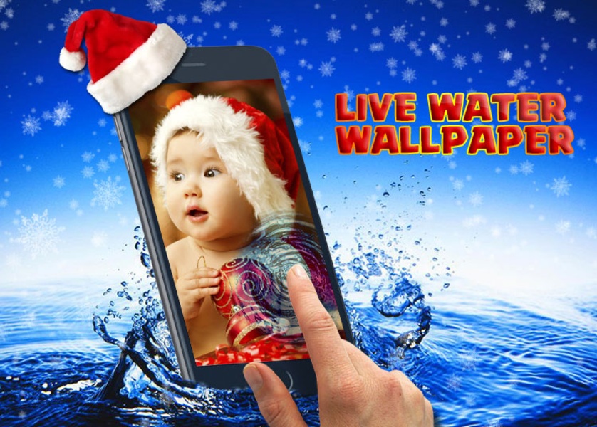 live water touch wallpaper - Preview 1
