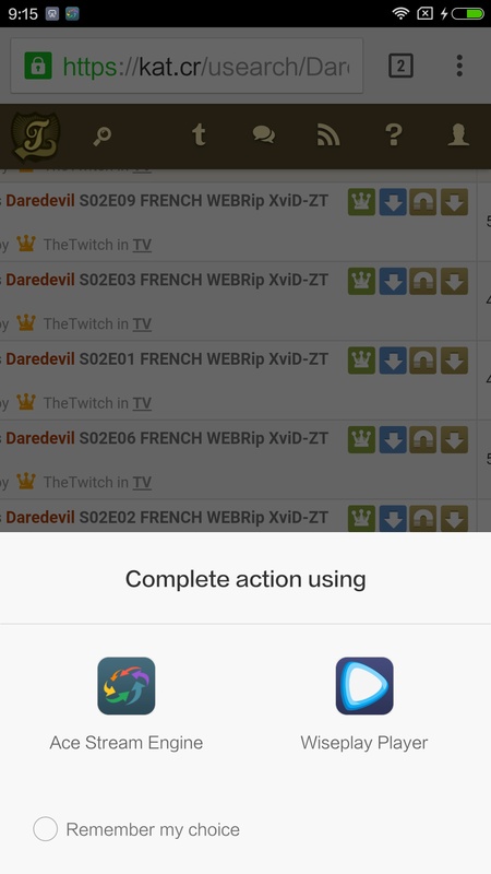 Ace Stream Media (Android TV) screenshots