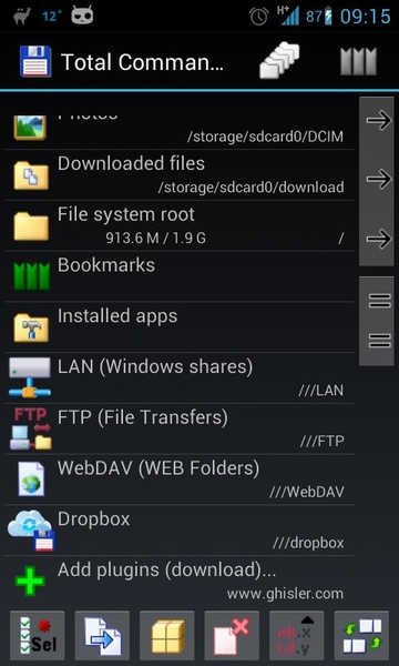 TotalBox plugin for Total Commander - Preview 5