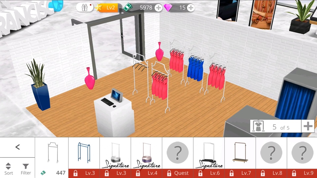 Fashion Empire Boutique Sim Apk Mod Dinheiro Infinito v2.102.0 - O Mestre  Dos Jogos