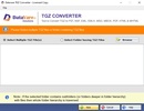 DataVare TGZ To PST Converter Expert screenshot 3