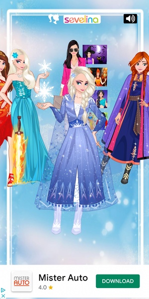 Frozen Land: Dress up game - Preview 1