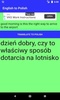English to Polish Translator screenshot 3