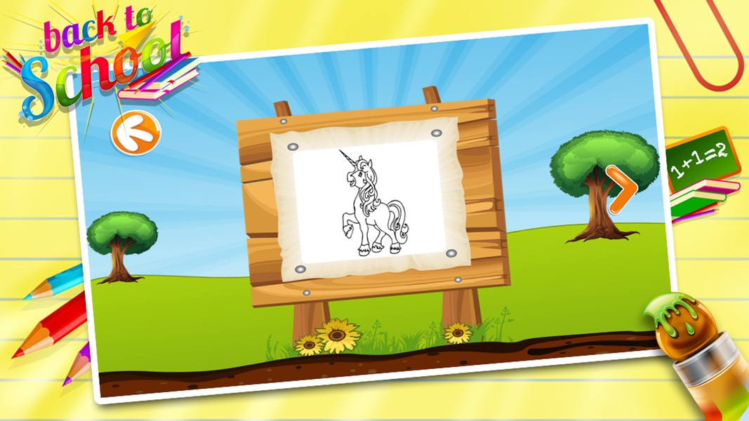 Unicorn Colouring - Preview 9