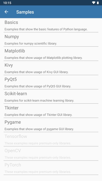 Pydroid 3 - Preview 7