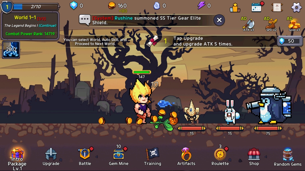 Idle Tank - Preview 1