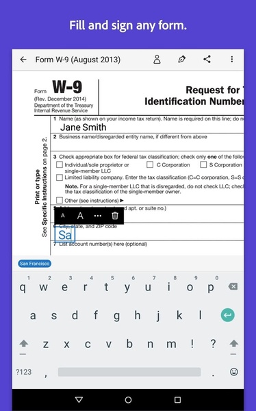 Adobe Fill & Sign DC - Preview 4
