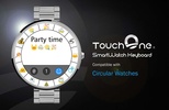 TouchOne Keyboard for Wear screenshot 5