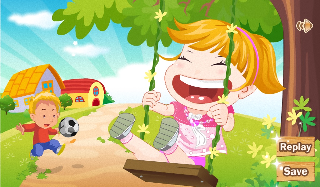 Playing On A Swing DressUp - Preview 1
