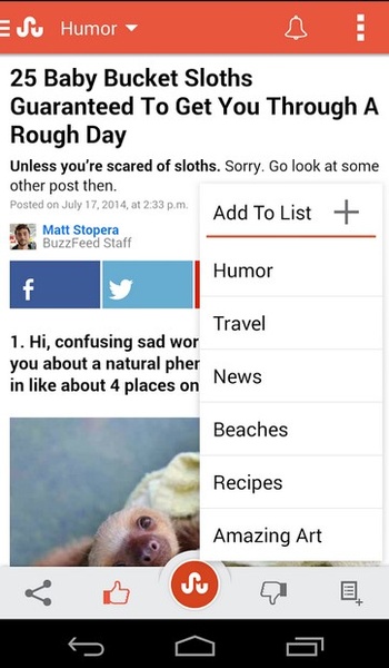 StumbleUpon - Preview 3