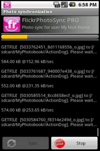 FlickrPhotoSync FREE - Preview 2