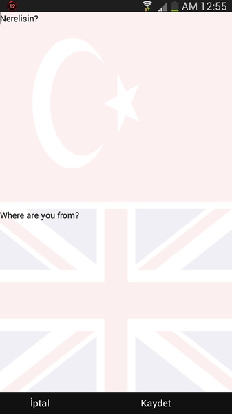Turkish English Translator - Preview 1