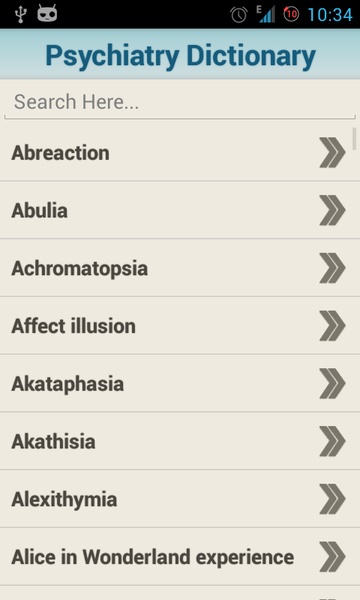 Psychiatry Dictionary - Preview 3
