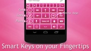 Fancy Pink Keyboard screenshot 3