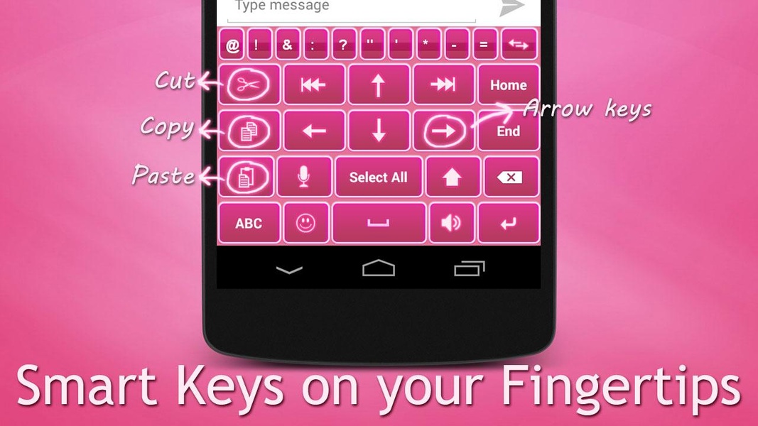 Fancy Pink Keyboard - Preview 3