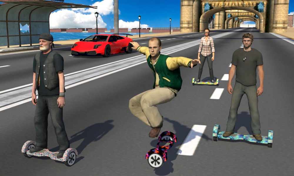 HoverBoard Rider Extreme Race - Preview 14