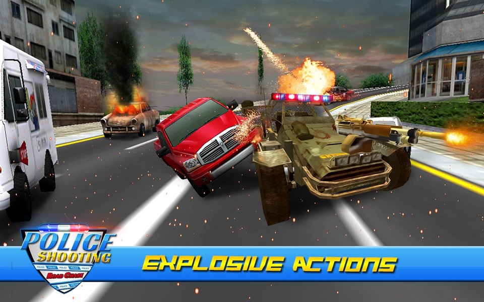 Police Shooting Road Chase - Preview 2