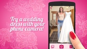Wedding dress bride photo screenshot 1