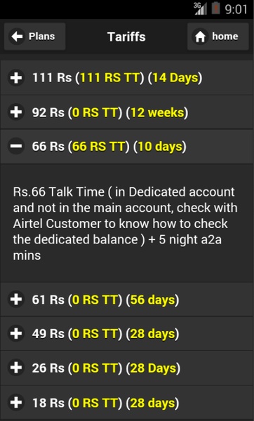 Mobitariff - Preview 1