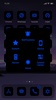 Wow Blue Dark Theme, Icon Pack screenshot 1