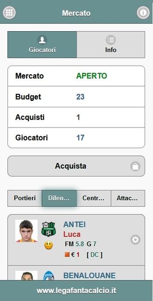 LegaFantaCalcio - Preview 13