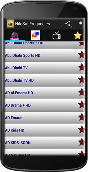 NileSat Frequecies - Preview 2