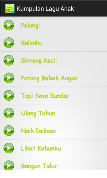 Kumpulan Lagu Anak-anak - Preview 1