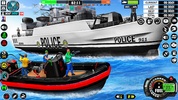 Police Boat Chase Crime Games screenshot 2