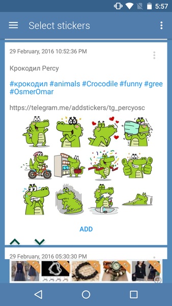 StickerPacks for Telegram - Preview 1